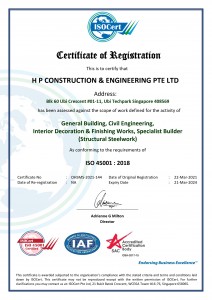 ISO 45001 - Certificate v1